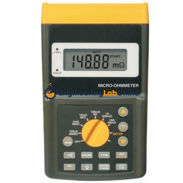 Micro Ohmmeter with PC Interface via RS232